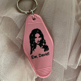 Motel Key Fobs, Alexis, Schitt's Creek, Ew, David!
