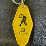 Motel Key Fobs, Ponyboy, The Outsiders, Stay gold, Ponyboy.