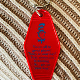 Motel Key Fobs, The Cat in the Hat, You're off to great places! Today is your day! Your mountain is waiting... So get on your way!