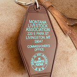 Motel Key Fobs, Montana Livestock Association
