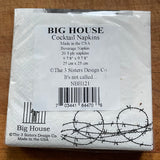 Big House Napkins, It's not called slurring your words, it's called talking in cursive
