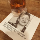 Big House Napkins, Patty realized wine is just grape juice for adults... but with a better sense of humor.