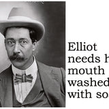Big House Postcard, Elliot needs his mouth washed out with soap.