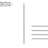 Big House Postcard, You filthy animal.
