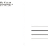 Big House Postcard, It's not called slurring your words, it's called talking in cursive.