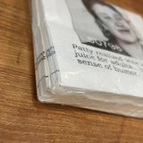 Big House Napkins, Patty realized wine is just grape juice for adults... but with a better sense of humor.