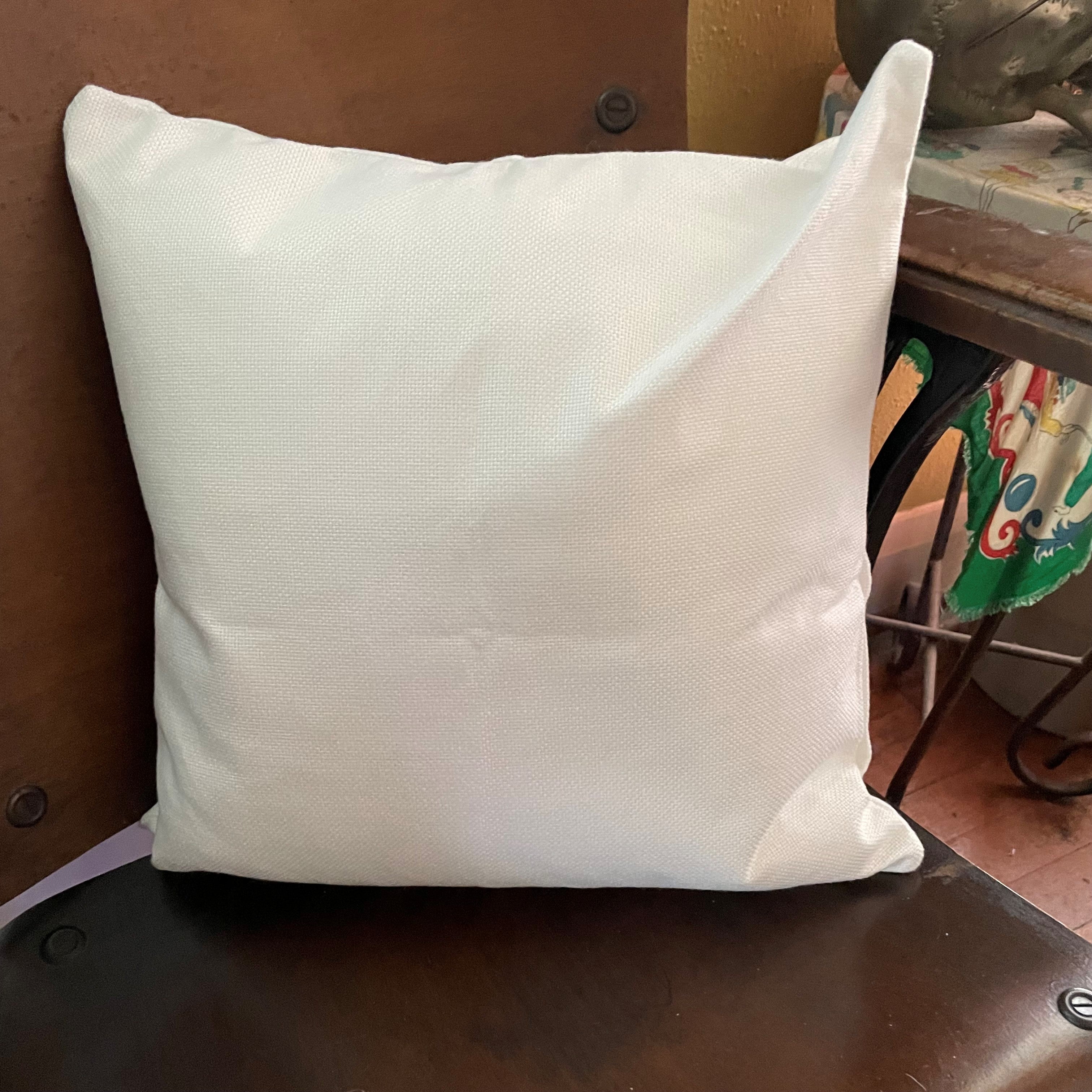 Big House Pillow Cover, Edith is mostly peace, love and light... with a little bit of go fuck yourself.
