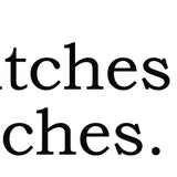 Big House Greetings, Snitches get stitches.