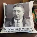 Big House Pillow Cover, The following is intended for mature audiences only.
